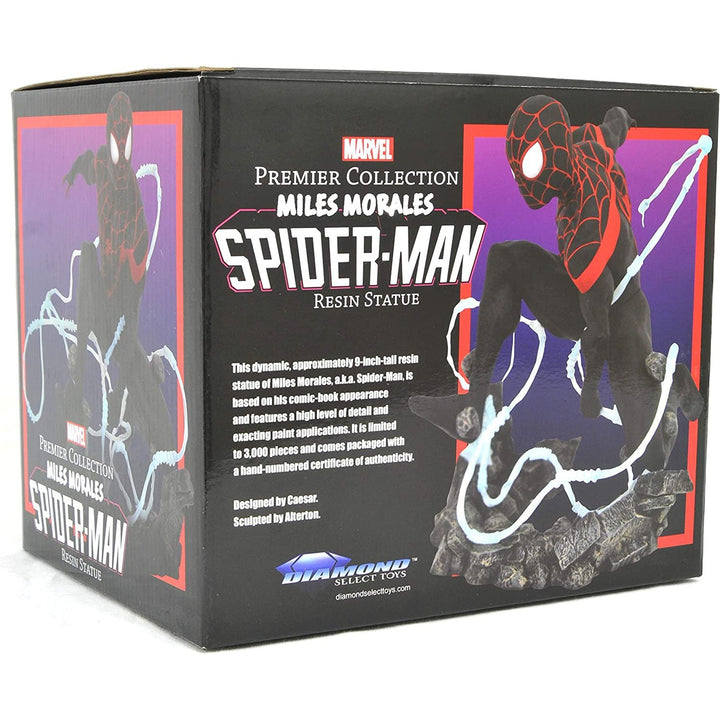 Diamond Select Toys Marvel Premier Collection: Miles Morales Spider-Man Statue
