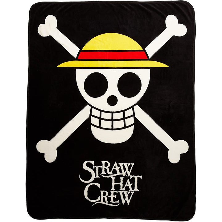 One Piece Straw Hat Pirates Anime Throw Blanket
