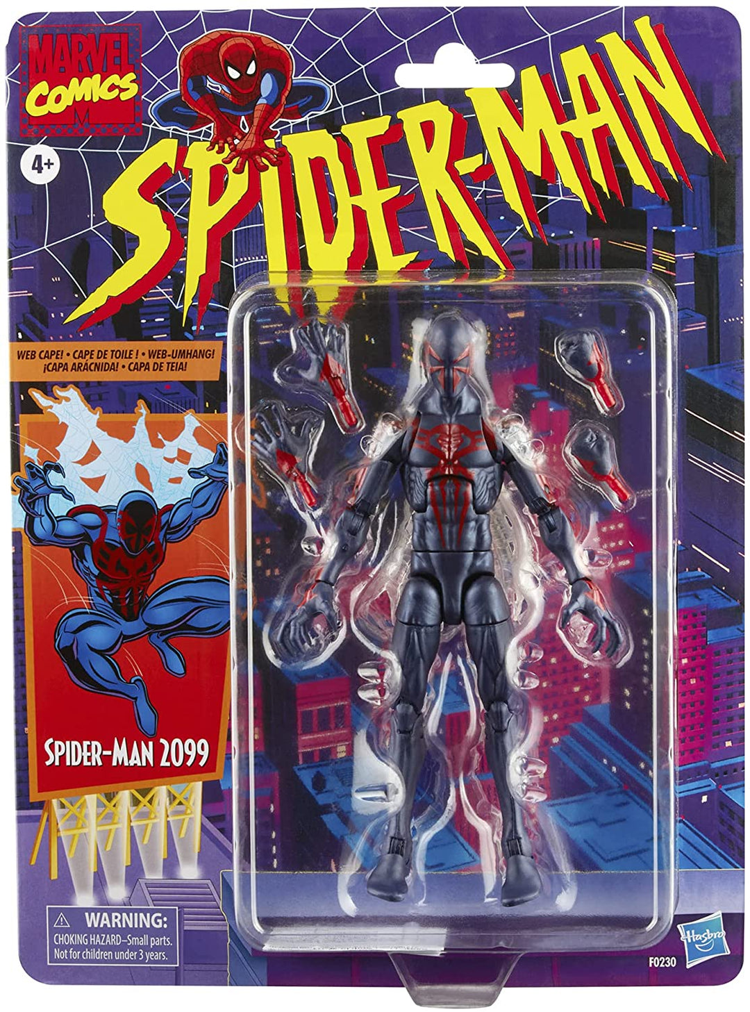 Hasbro Marvel Legends Series 6-inch Scale Action Figure Toy Spider-Man 2099