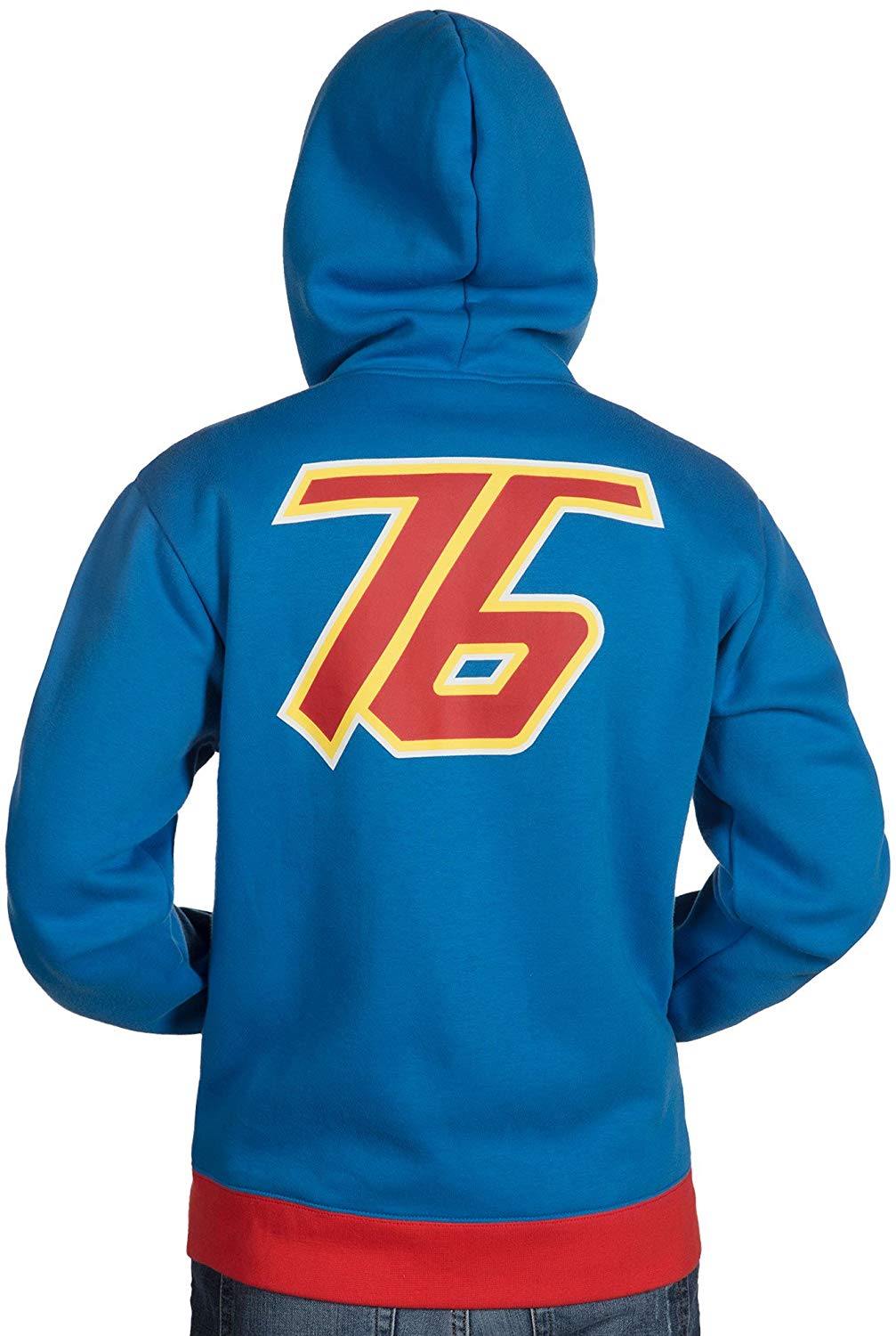 Overwatch Ultimate Soldier 76 Adult Zip Up Hoodie