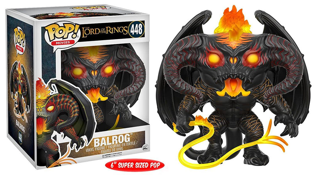 Funko Pop Movies The Lord Of The Rings Balrog 6' Vinyl Action Figure