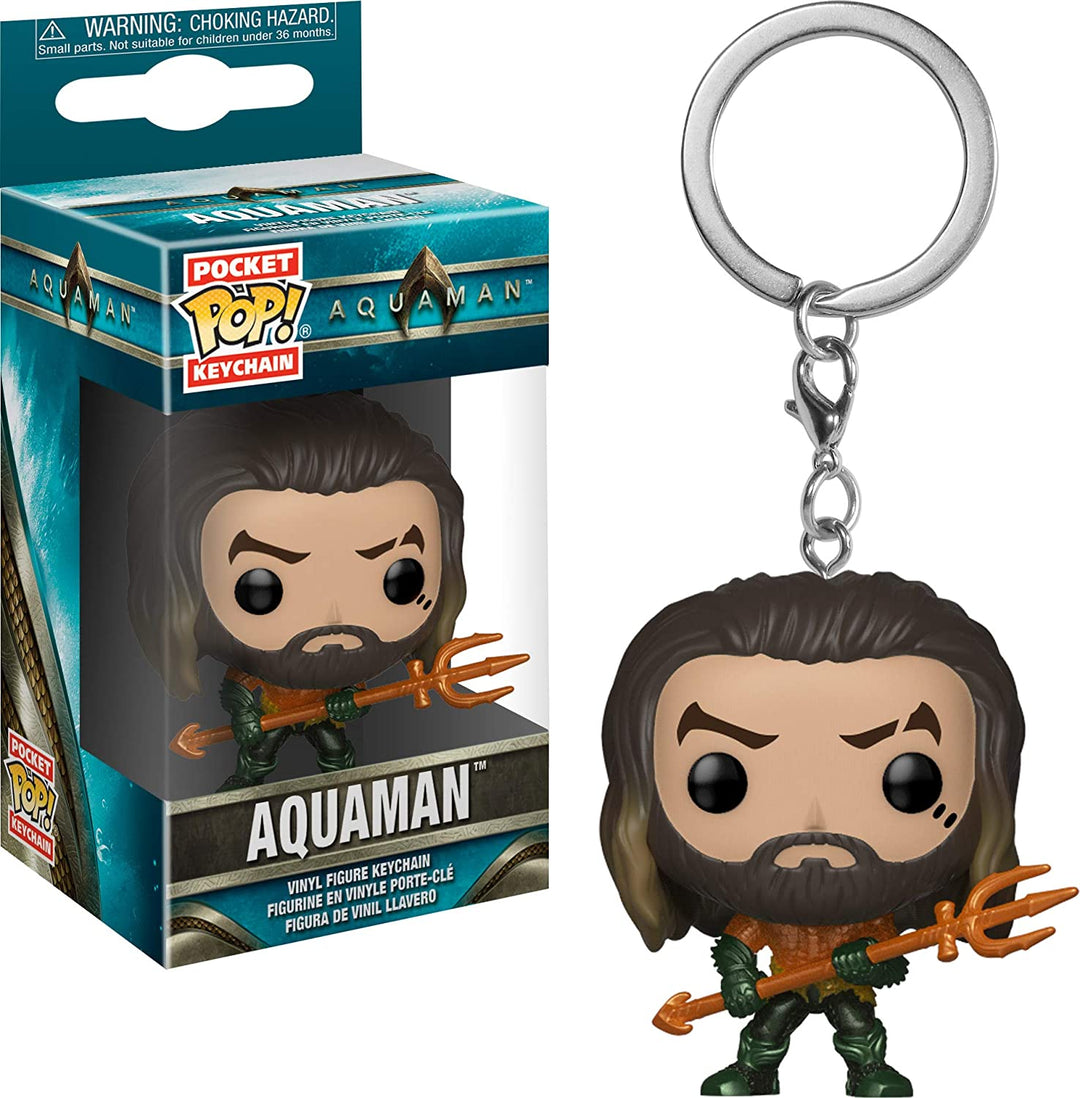 Funko Pop Keychain Aquaman Movie - Arthur Curry Vinyl Figure