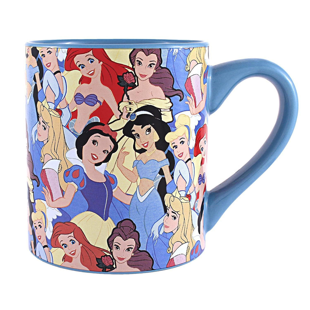 Disney Princess Collage Ceramic Coffee Mug 14-Ounces