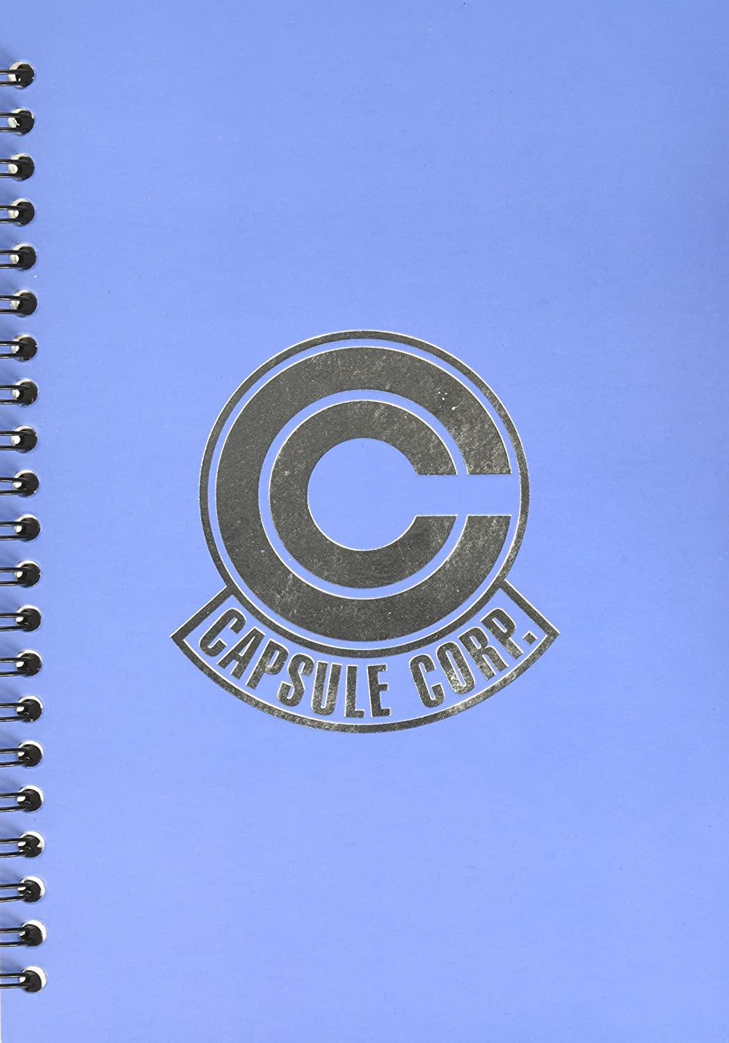 Dragon Ball Z Capsule Corp Anime Spiral Notebook