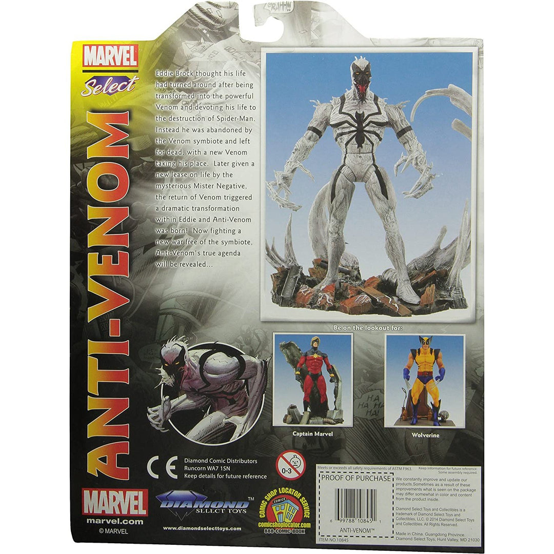 Diamond Select Marvel Anti-Venom Action Figure Jean St Jean Sculpt