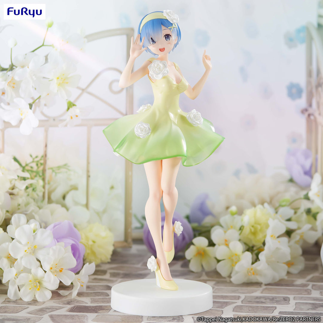 FuRyu Re:Zero Starting Life in Another World Trio-Try-iT Rem Flower Dress