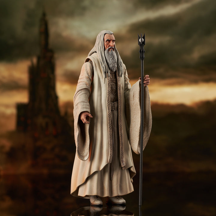 Diamond Select Toys The Lord of The Rings: Saruman Action Figure