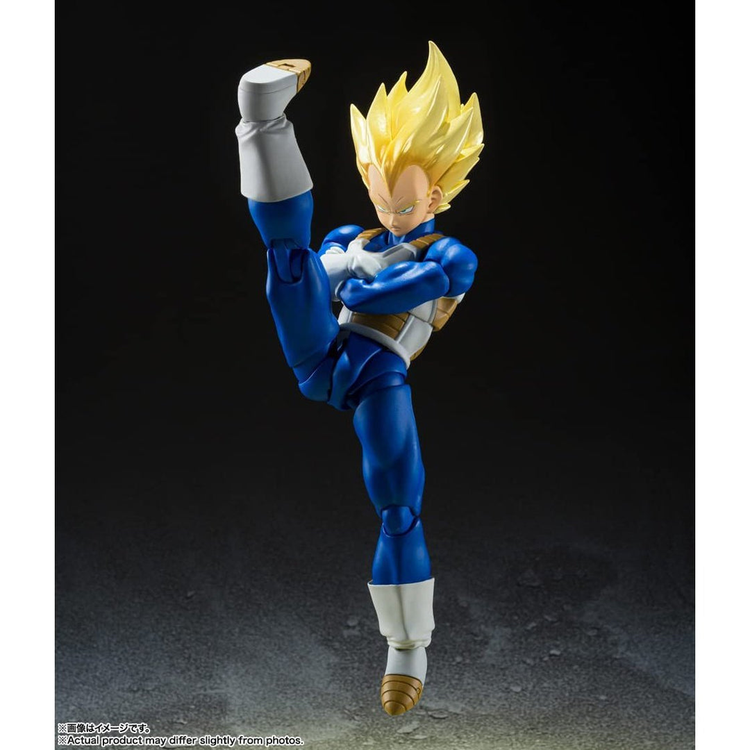 TAMASHII NATIONS - Dragon Ball Z - Super Saiyan Vegeta - Awakening Super Saiyan Blood - Bandai Spirits S.H.Figuarts Action Figure