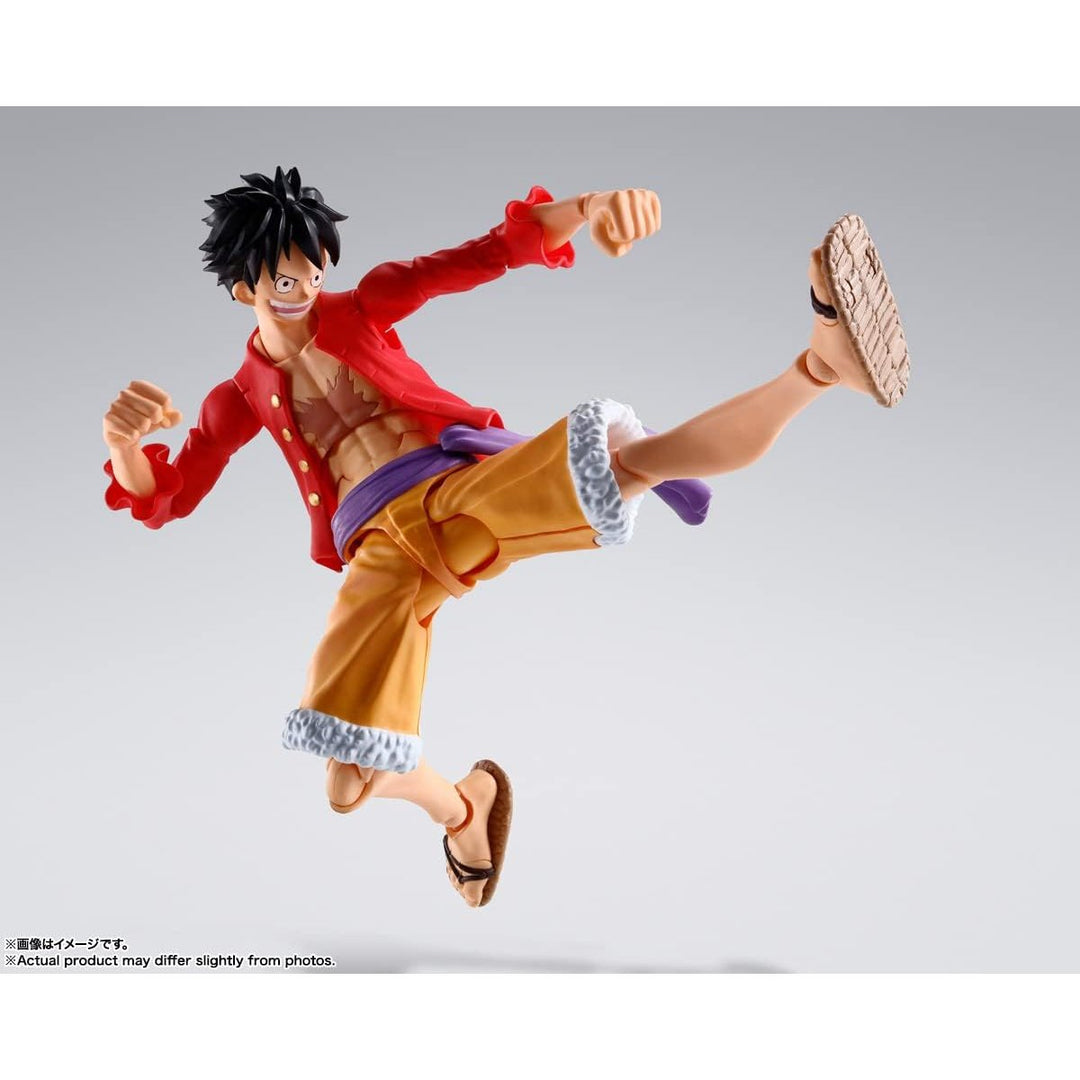 ONE PIECE MONKEY D. LUFFY BROTHER'S BOND S.H. FIGUARTS FIGURE