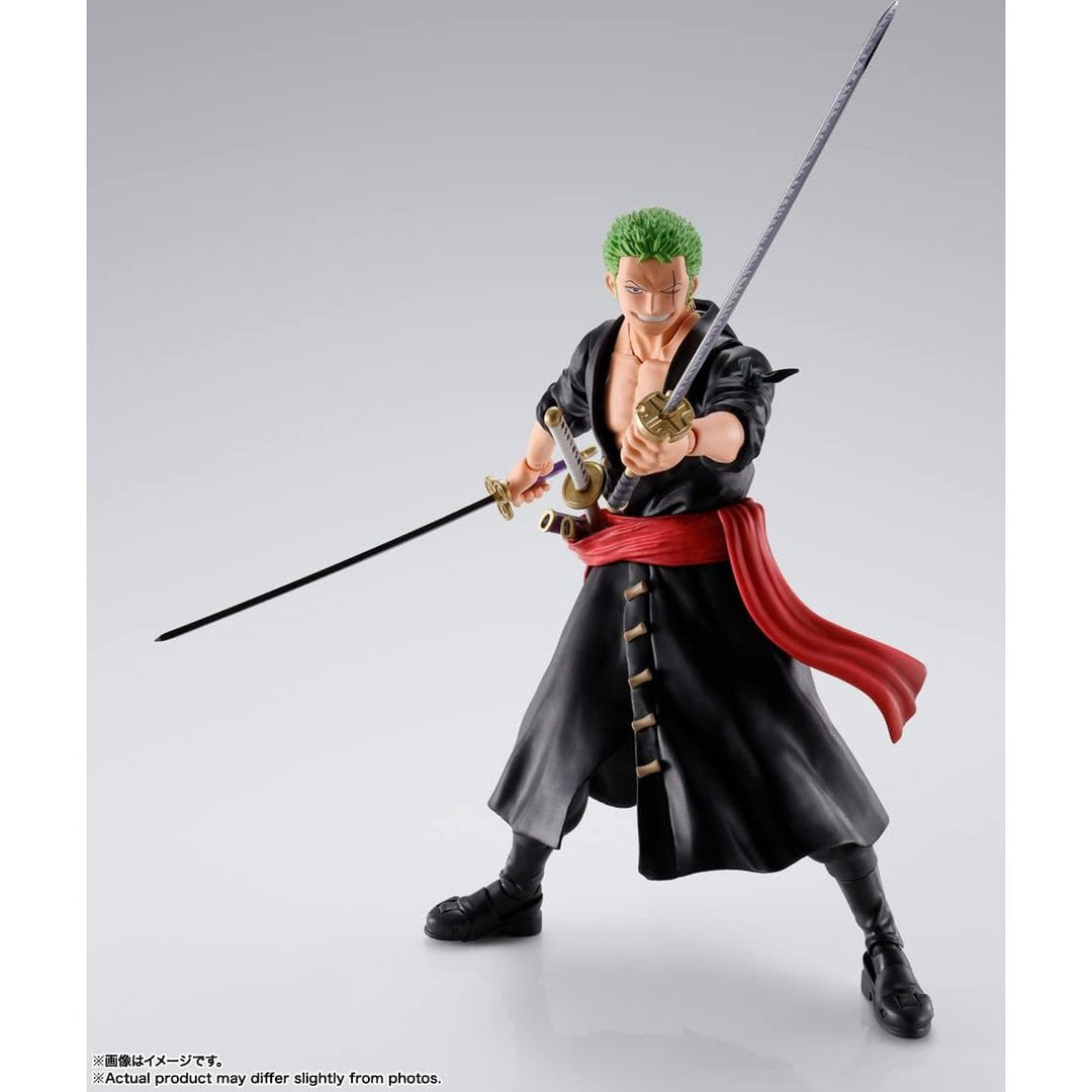 TAMASHII NATIONS - Roronoa Zoro The Raid On Onigashima - One Piece - Bandai S.H.Figuarts Action Figure