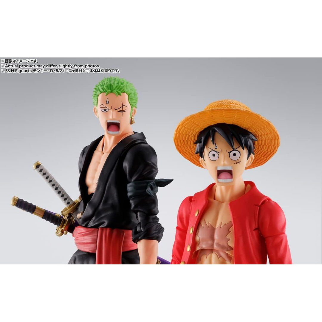 TAMASHII NATIONS - Roronoa Zoro The Raid On Onigashima - One Piece - Bandai S.H.Figuarts Action Figure