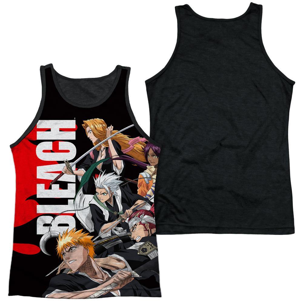 Bleach Group Attack Sublimation Adult Tank Top
