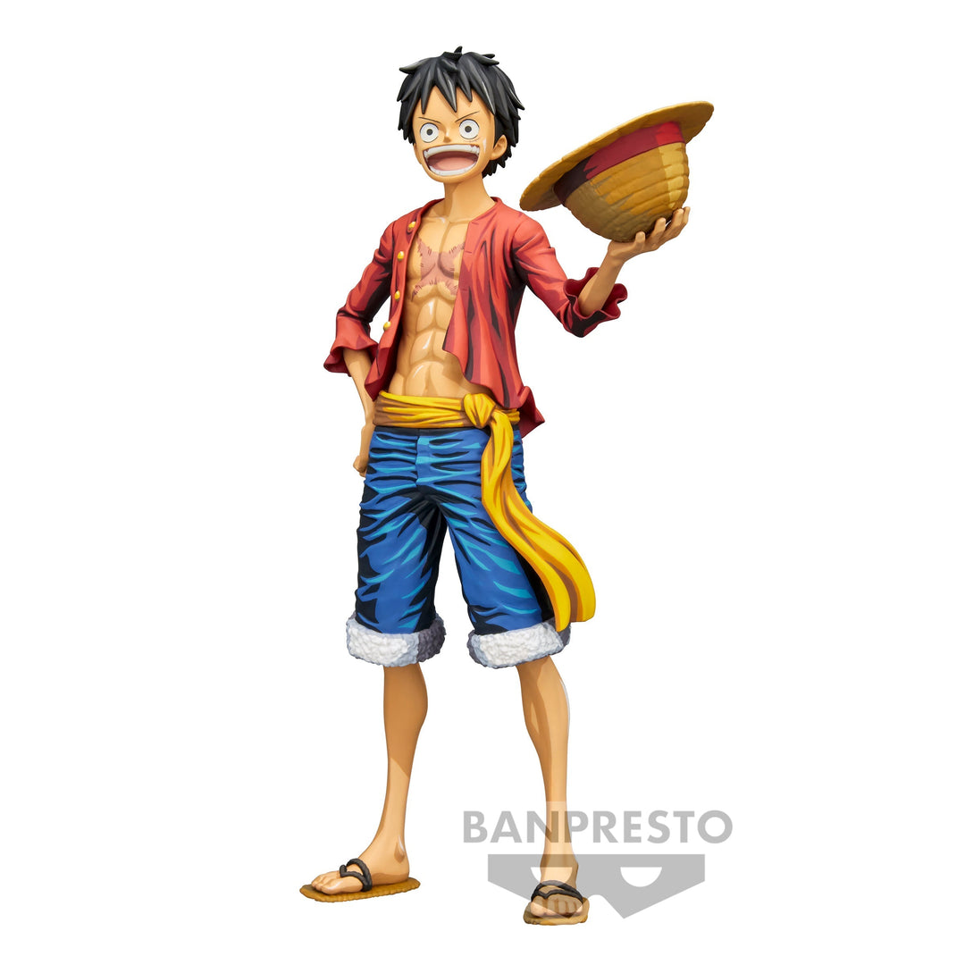 One Piece Figurine Luffy Grandista Nero