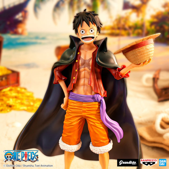 Banpresto - One Piece - Monkey D. Luffy #2 Grandista Nero Figure