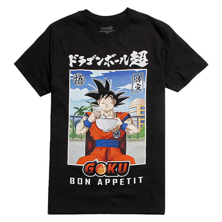 Dragon Ball Super - Goku Bon Appetit - Adult T-Shirt