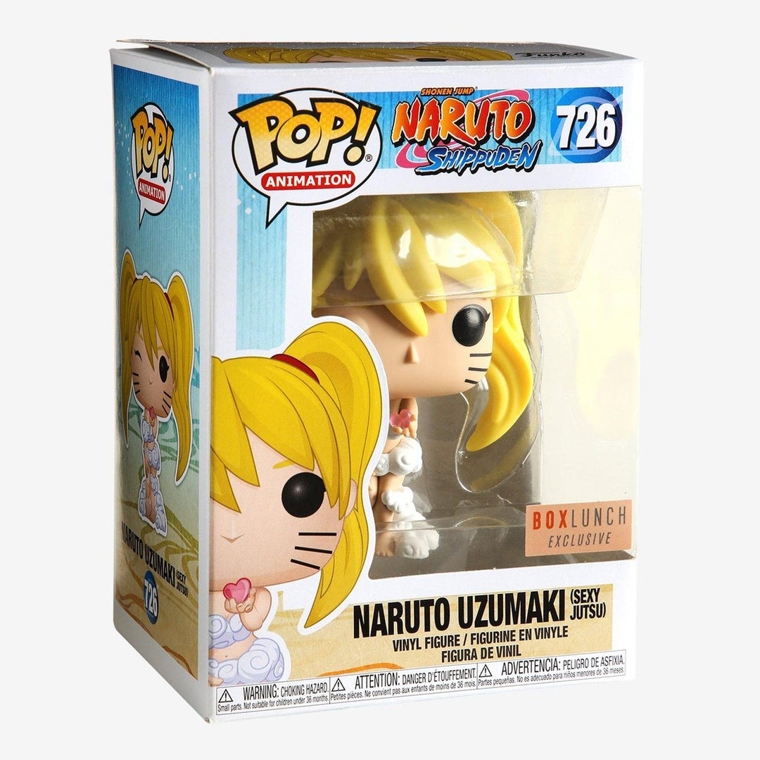 Funko Pop! Animation: Naruto Shippuden - Naruto Uzumaki Sexy Jutsu BoxLunch Exclusive