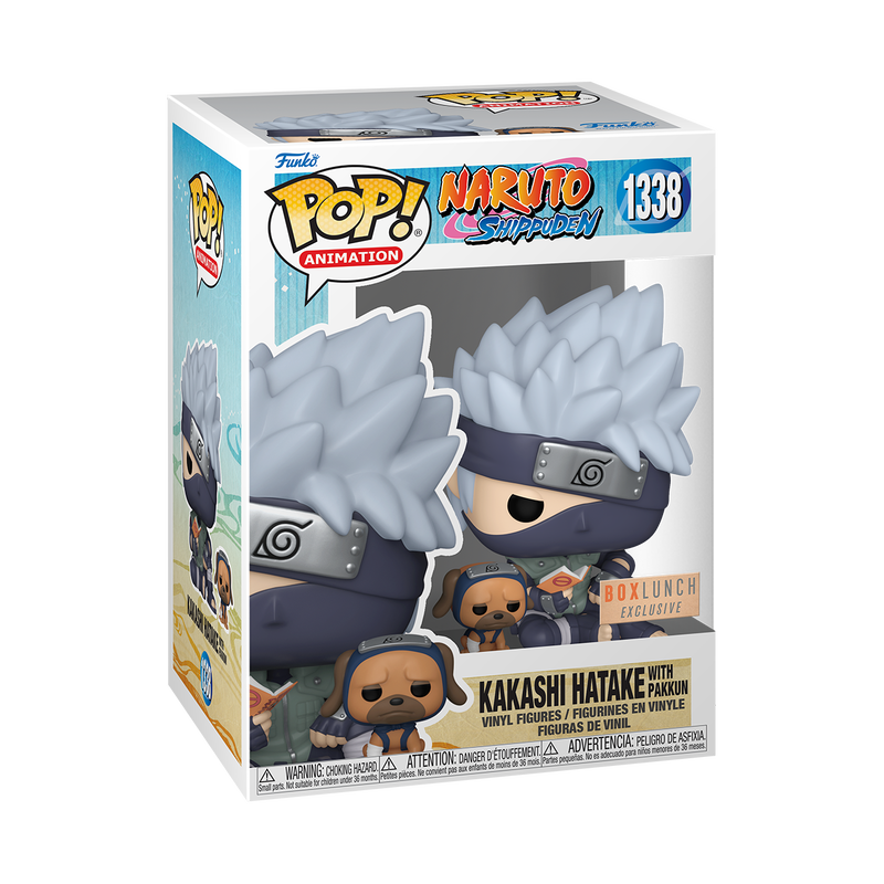 Funko Pop! Animation: Naruto Shippuden - Kakashi with Pakkun BoxLunch Exclusive