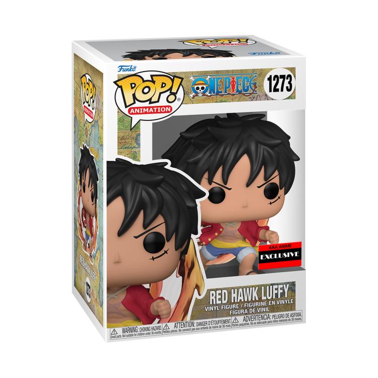 Funko Pop! Animation: One Piece - Monkey D. Luffy Red Hawk AAA Anime Exclusive