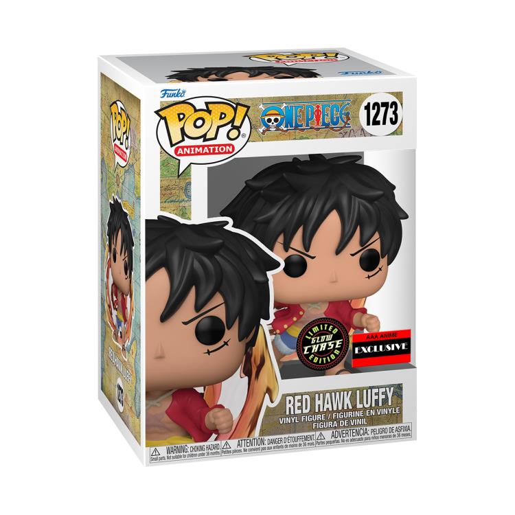 Funko Pop! Animation: One Piece - Monkey D. Luffy Red Hawk Chase AAA Anime Exclusive