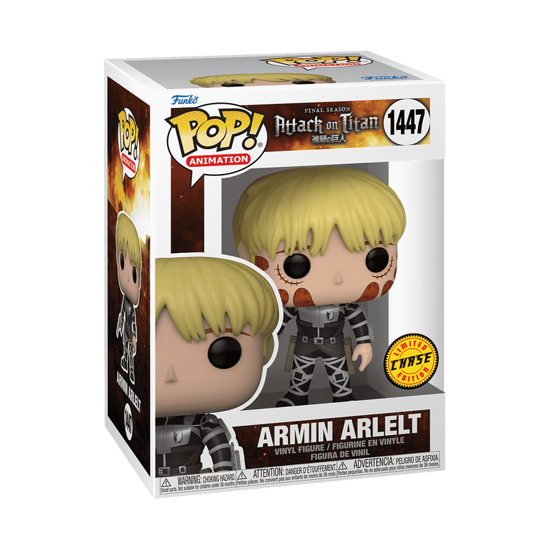 Funko Pop! Animation: Attack On Titan - Armin Arlelt with Marks Chase #1447