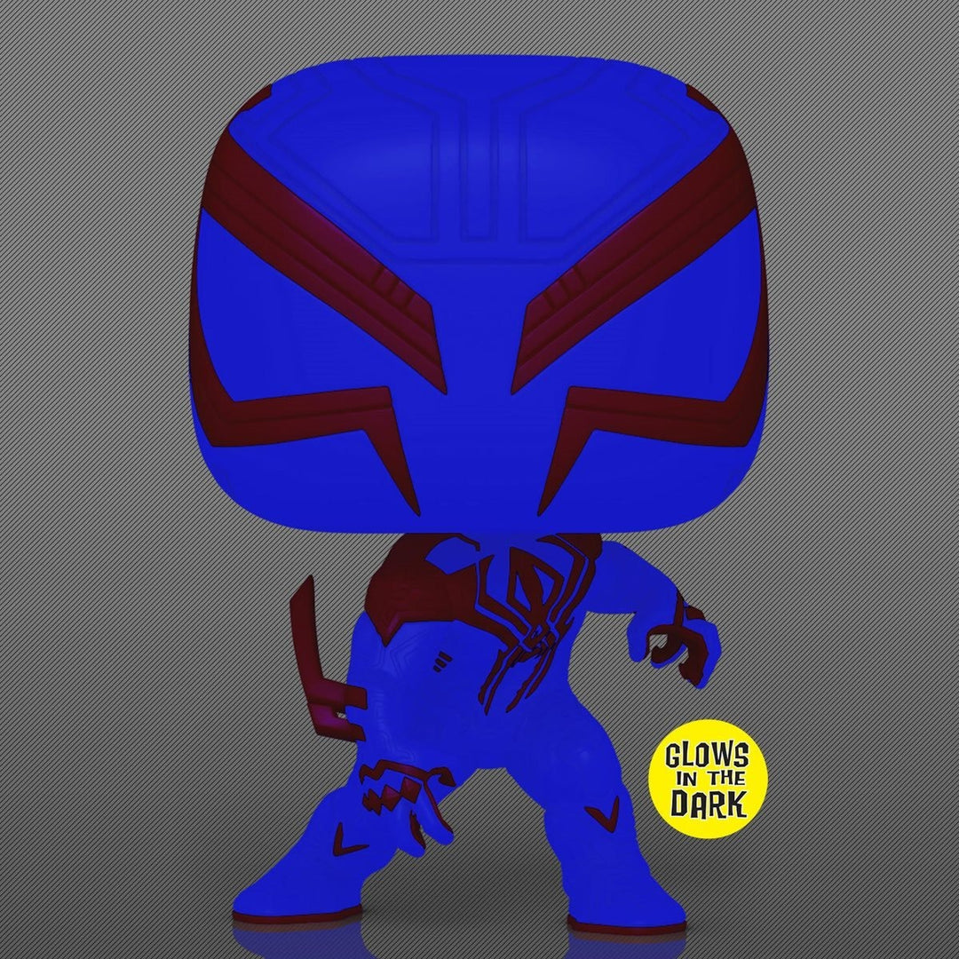 Funko Pop! Marvel Across the Spider-Verse - Spider-Man 2099 Glow-in-the-dark #1267 Entertainment Earth Exclusive
