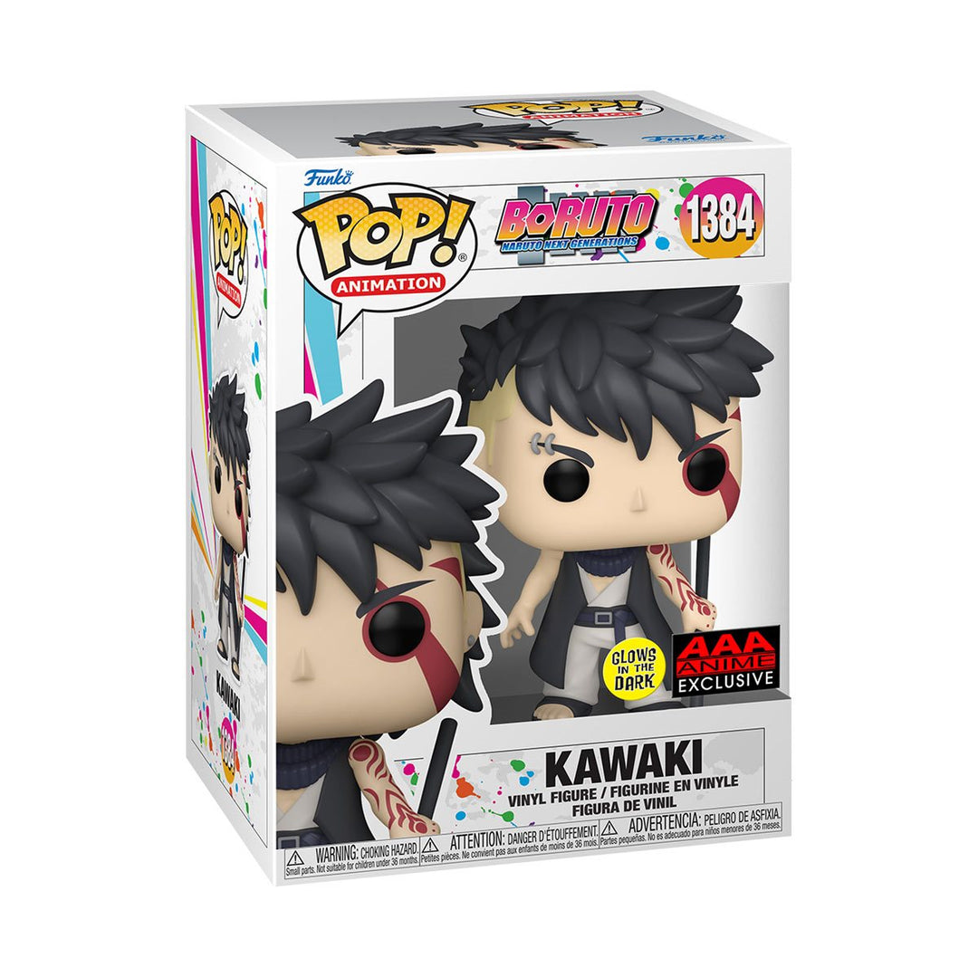 Funko Pop! Boruto: Naruto Next Generations - Kawaki Prologue Glow-in-the-Dark AAA Anime Exclusive