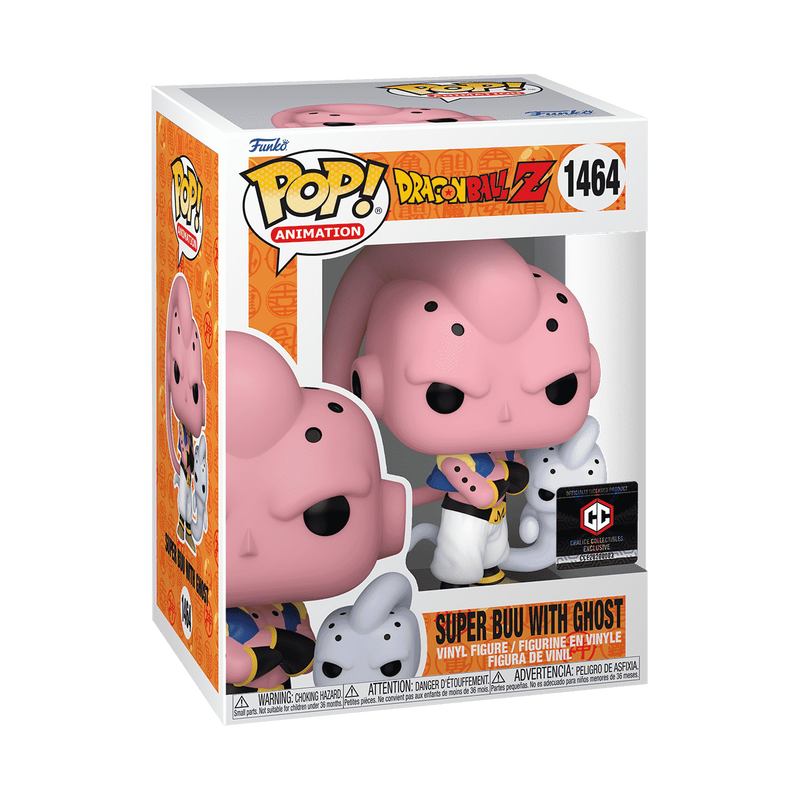 Funko Pop! Animation: Dragon Ball Z - Super Buu with Ghost Chalice Collectibles Exclusive