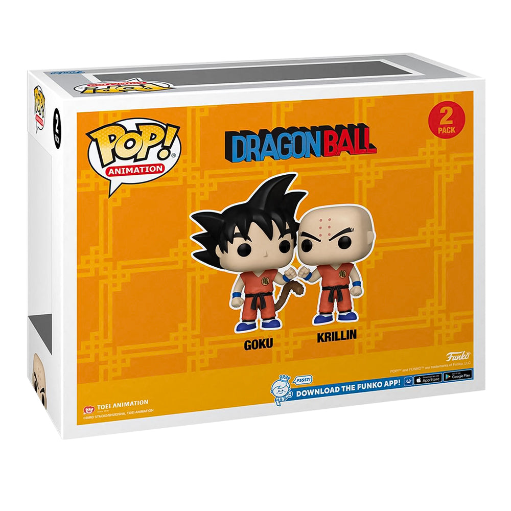 Funko Pop! Animation: Dragon Ball Z - Goku & Krillin Set 2023