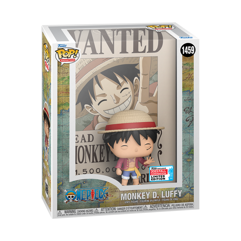 Funko Pop! Poster Animation: One Piece - Monkey D. Luffy 2023 Fall Convention Exclusive