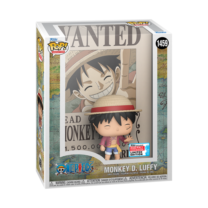 Funko Pop! Poster Animation: One Piece - Monkey D. Luffy 2023 Fall Convention Exclusive