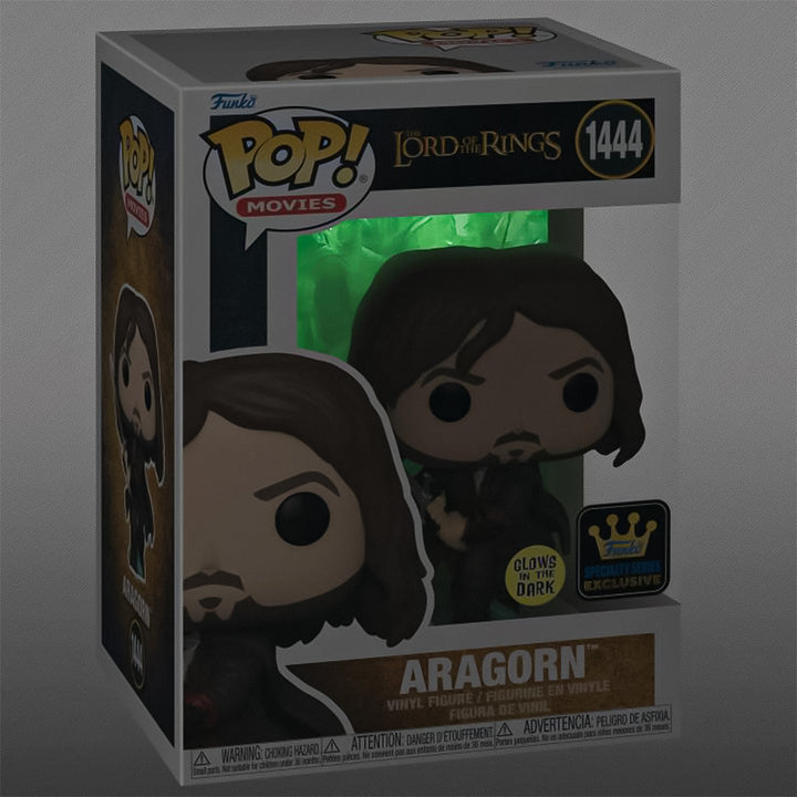 Funko Pop! Movies: The Lord Of The Rings - Aragorn Army of the Dead Glow-in-the-dark Specialty Series Exclusive