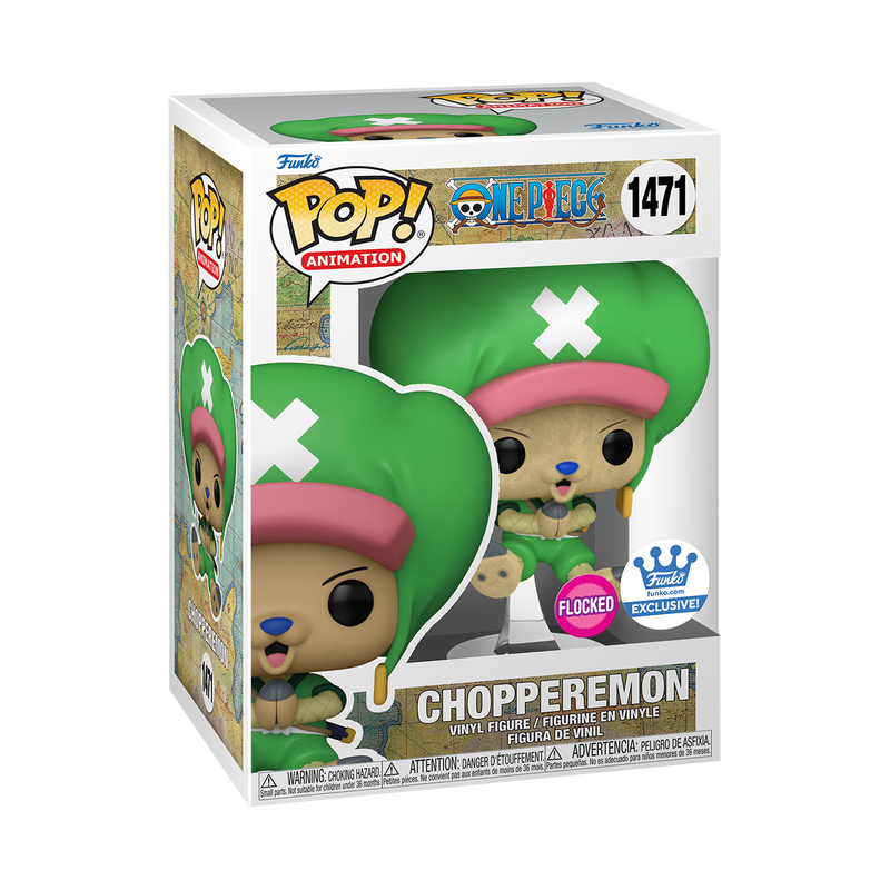 Funko Pop! Animation: One Piece - Chopperemon Wano Outfit Flocked Exclusive