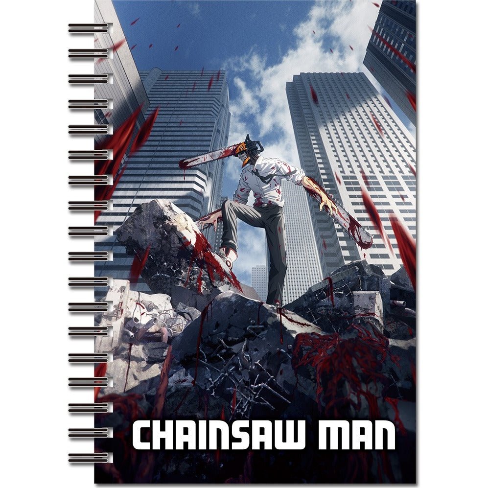 Great Eastern Entertainment Chainsaw Man Key Art Notebook