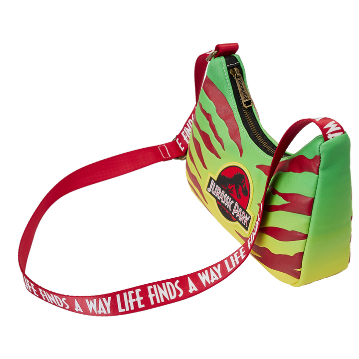 Loungefly Jurassic Park 30th Anniversary Life Finds a Way Crossbody Bag