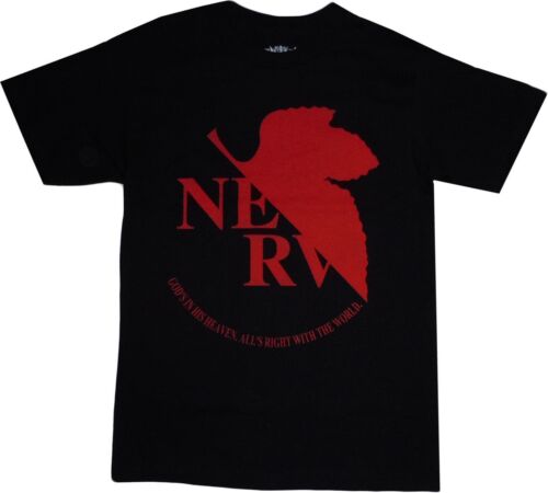 Neon Genesis Evangelion Anime Nerv Logo Adult T-Shirt