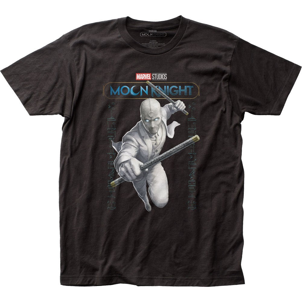 Moon Knight TV Mr. Knight Jump Officially Licensed Fitted Adult Unisex T-Shirt
