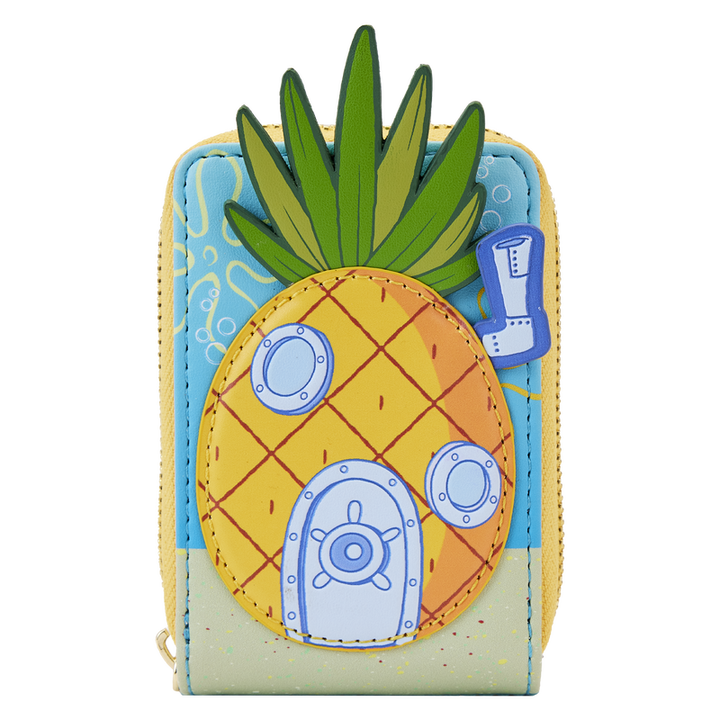 Loungefly SpongeBob SquarePants Pineapple House Accordion Wallet