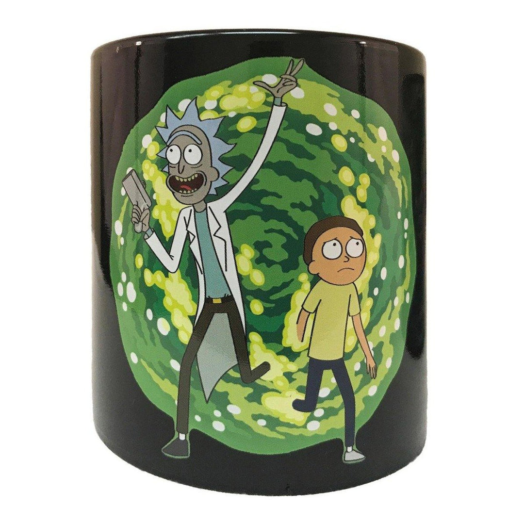 Rick And Morty Portal Heat Reactive Coffee Mug