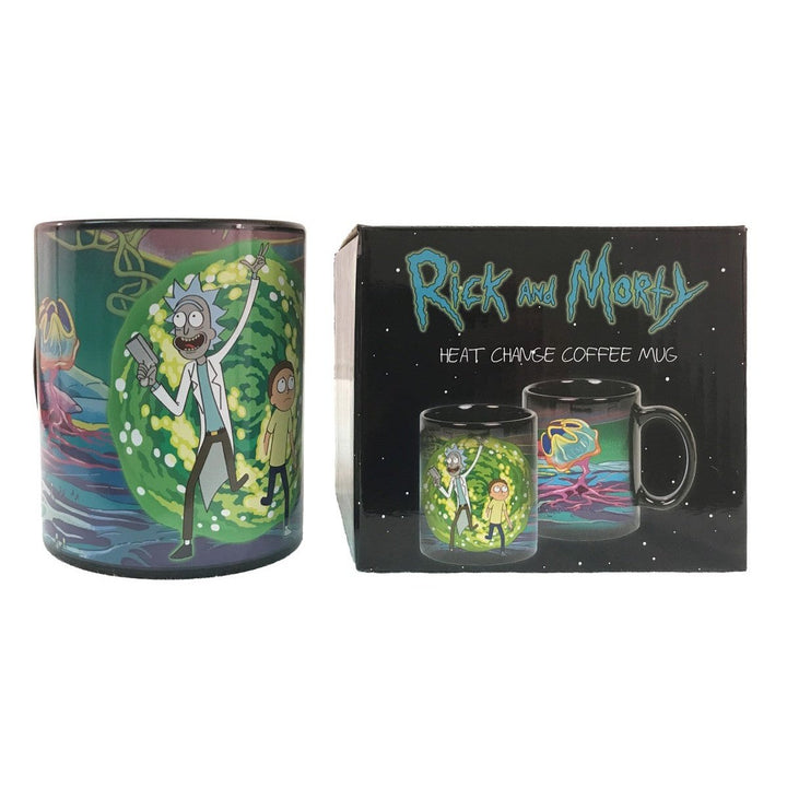 Rick And Morty Portal Heat Reactive Coffee Mug