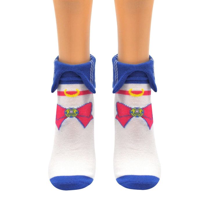 Sailor Moon Cosplay Collar Anime Lowcut Socks