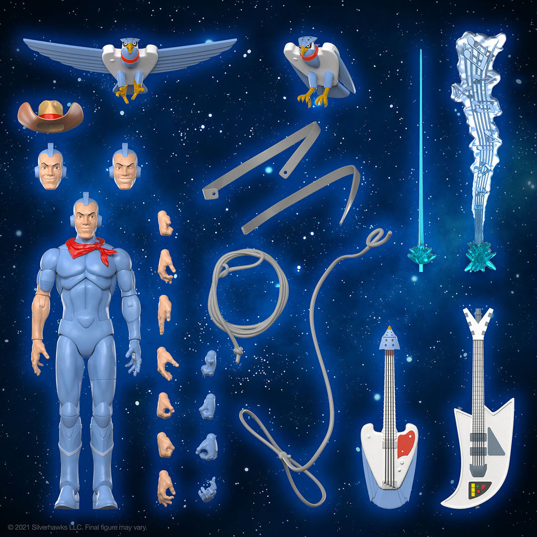 Super7 SilverHawks Ultimates: Bluegrass Action Figure