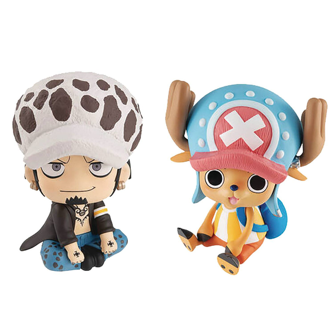 Megahouse One Piece Look Up Series Tony Tony Chopper & Trafalgar Law 2-Piece Figure Set With Gift