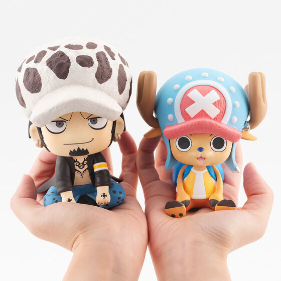 Megahouse One Piece Look Up Series Tony Tony Chopper & Trafalgar Law  2-Piece Figure Set With Gift