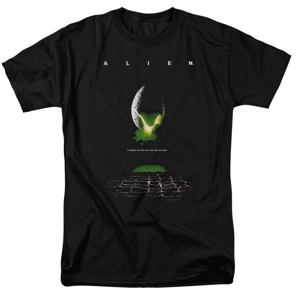 Alien Movie Egg Poster Adult T-Shirt