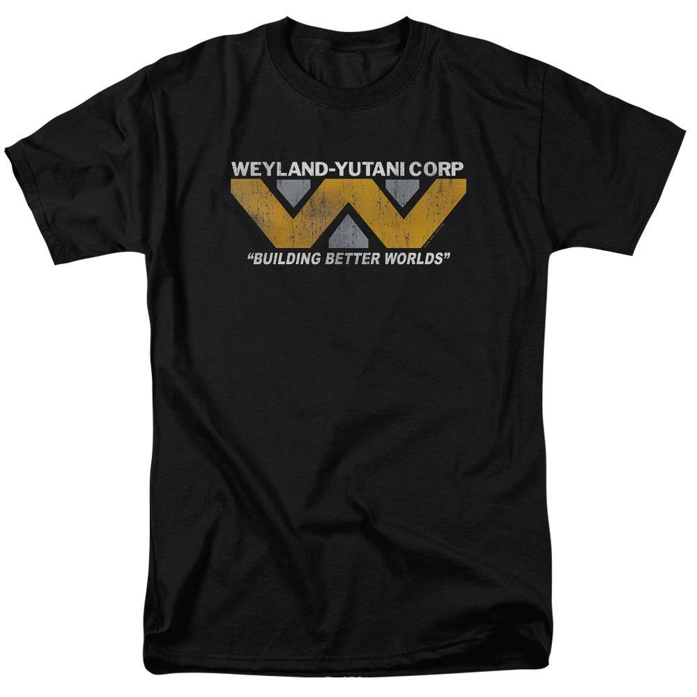 Alien Movie Weyland Corp Logo Adult T-Shirt