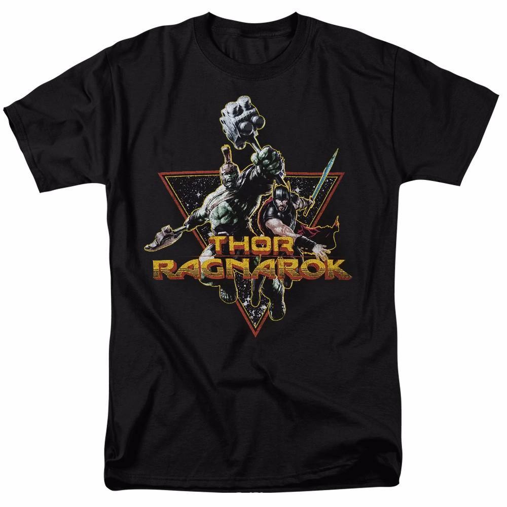 Thor Ragnarok Hulk Space Buddies Marvel Comics Adult T-Shirt