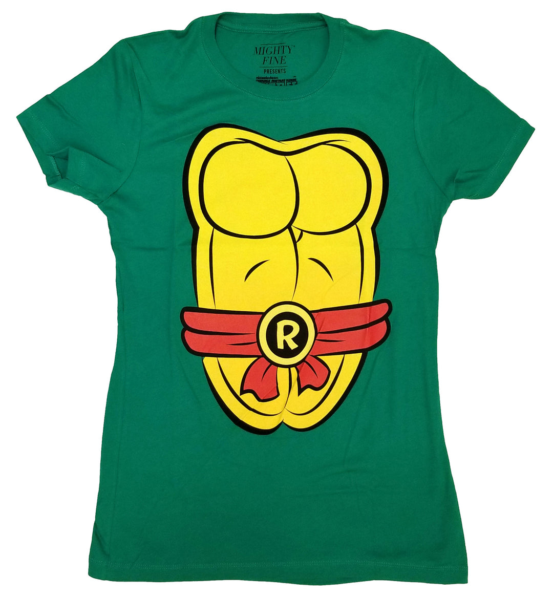TMNT Teenage Mutant Ninja Turtles Raphael Costume Mighty Fine Junior T-Shirt