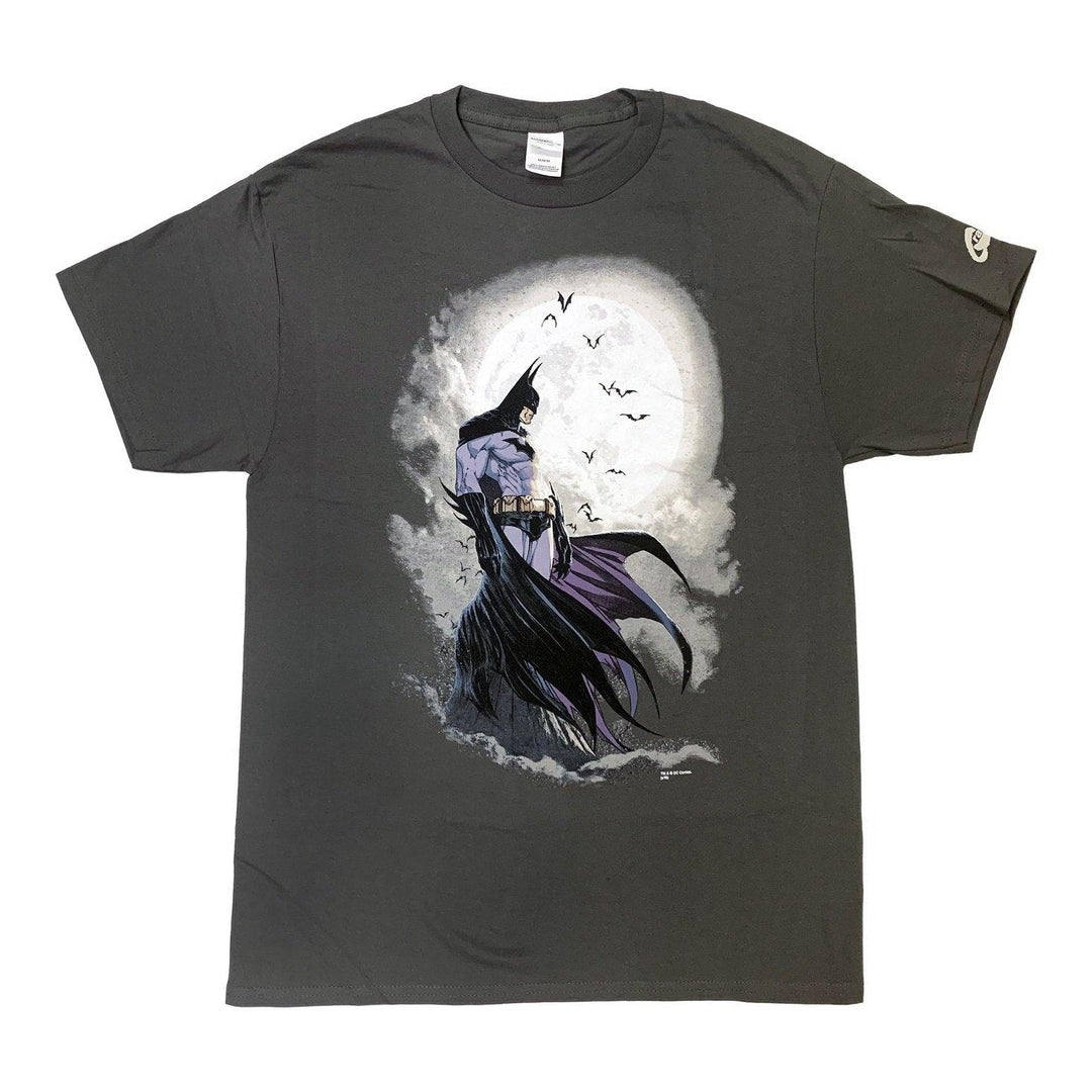Batman Moon By Michael Turner DC Comics Adult Short Sleeve T-Shirt - Fundom