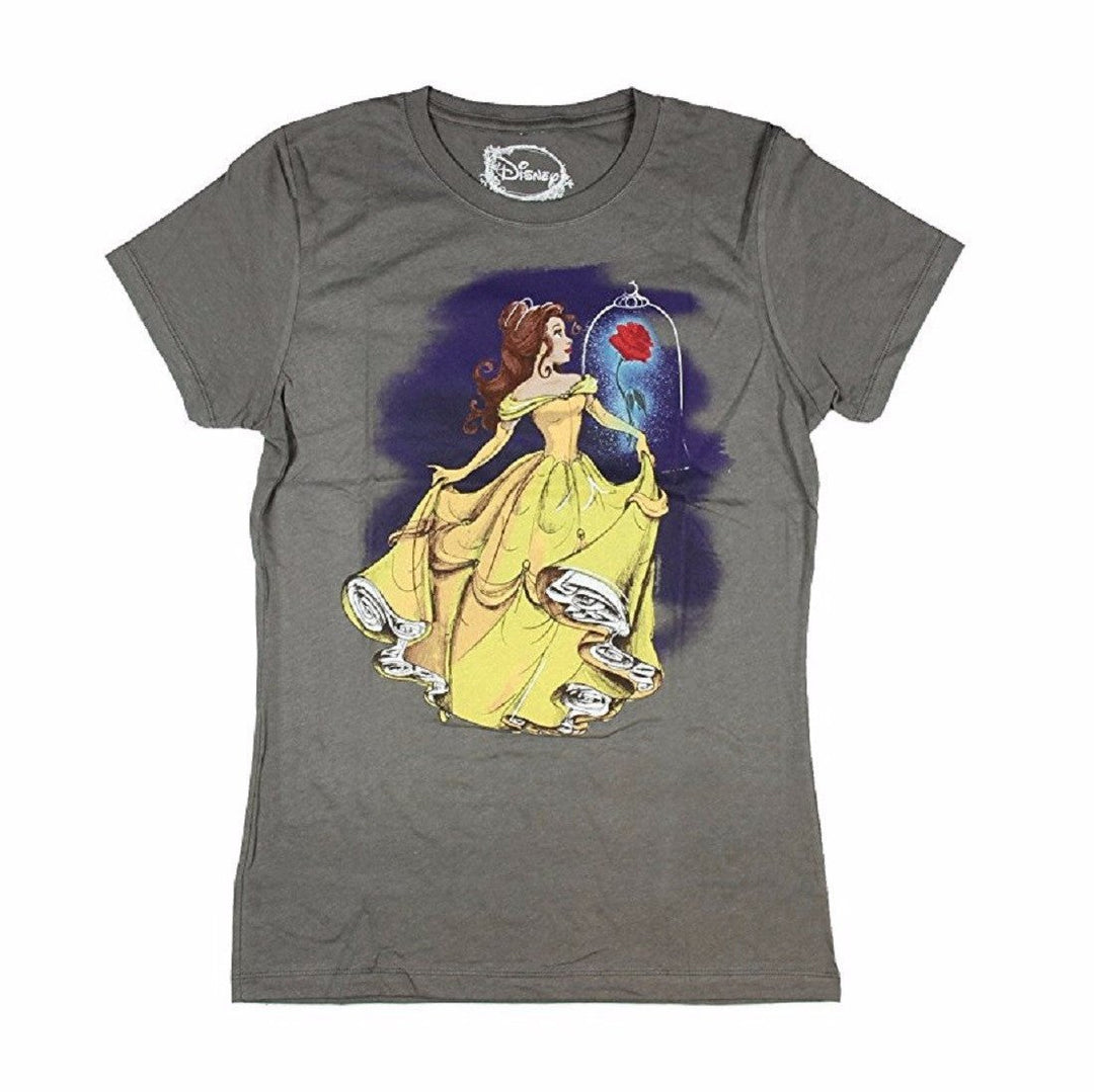 Disney Illustated Belle Junior T-Shirt