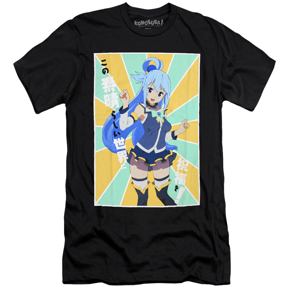 Konosuba Aqua Anime Adult T Shirt